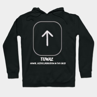 The Nordic rune Teiwaz Hoodie